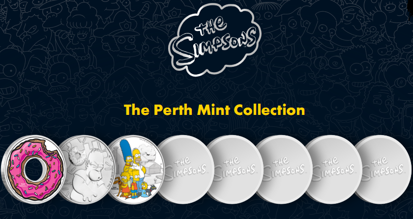 Image obtained from "The Simpsons Collection by The Perth Mint