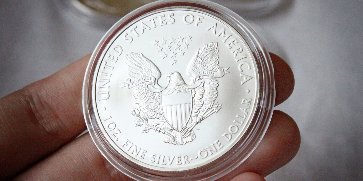 Back of Silver Eagle coin